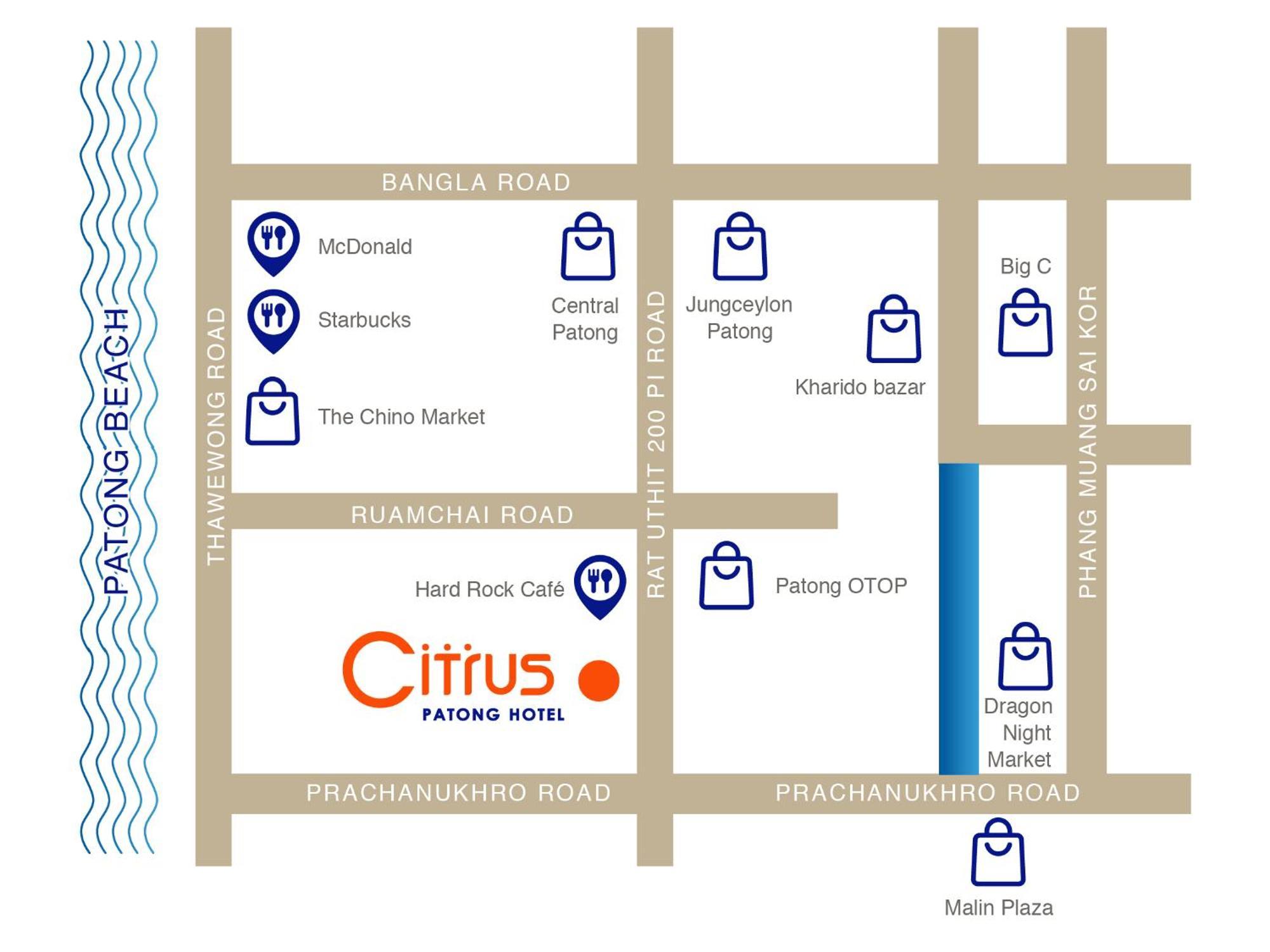 Citrus By Compass Hospitality 酒店 Patong
